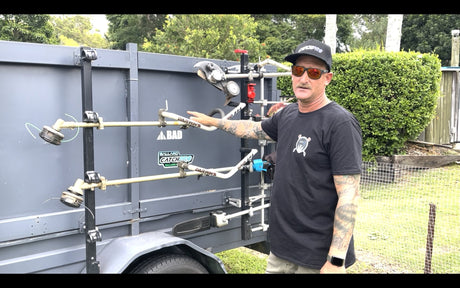 18 Months with Equipment Defender Trimmer Racks | Catch Pro Australia