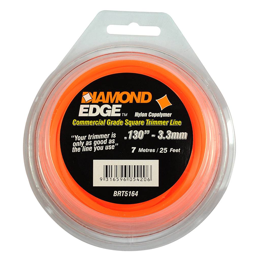 DIAMOND EDGE TRIMMER LINE .130" / 3.30MM TEARDROP LOOPS