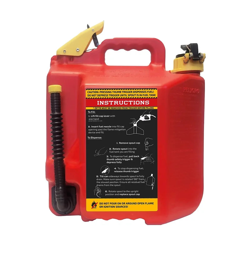 SURECAN Safety Fuel Can - 2 & 5 Gallon