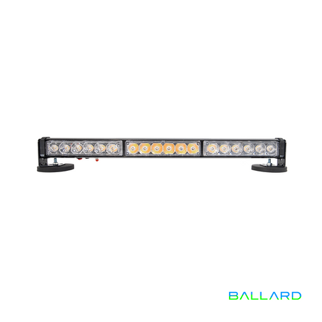 Ballard Magnetic LED Safety Light Bar DUAL-POWER 18”