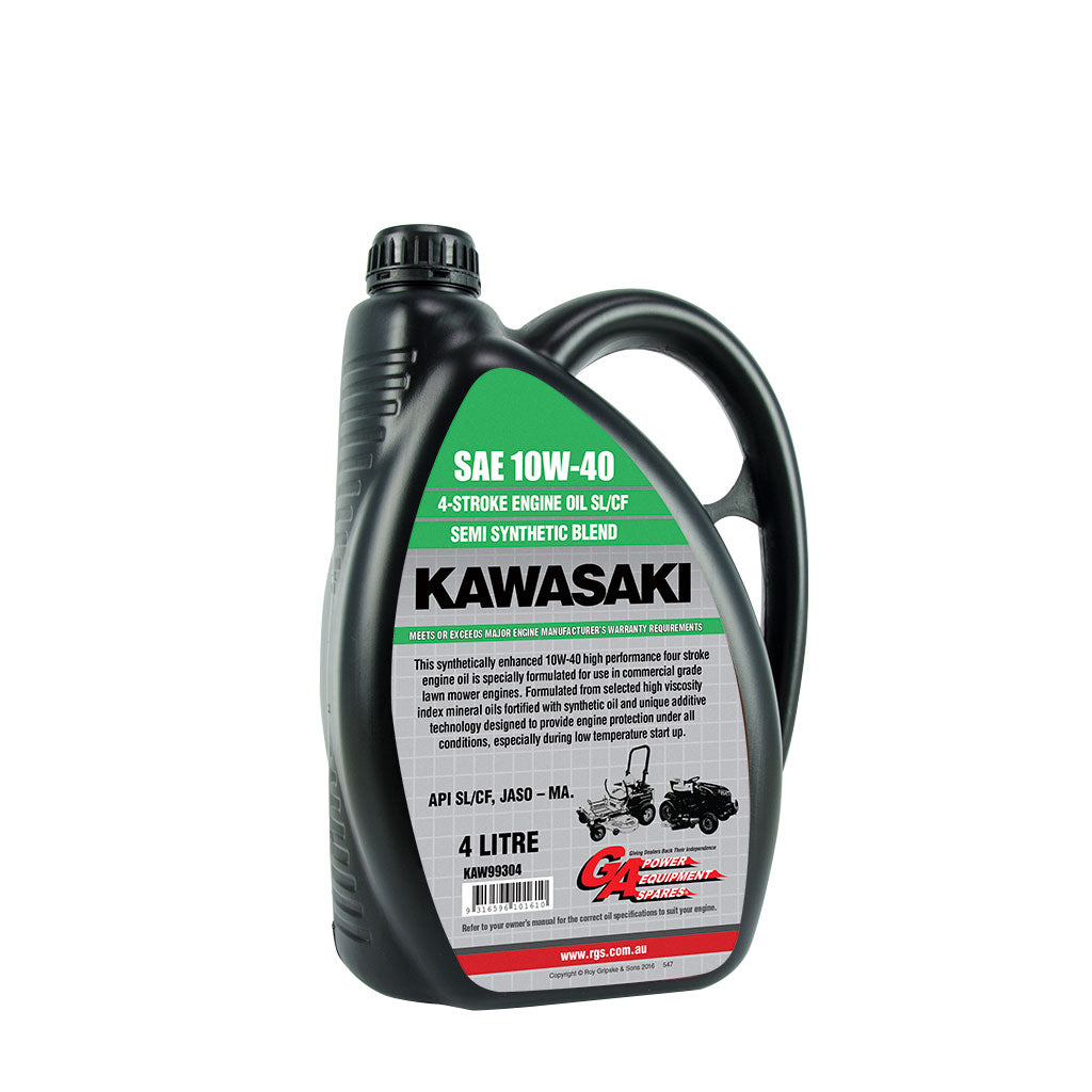 KAWASAKI OIL SAE 10W40 SEMI-SYNTHETIC 4-STROKE ENGINE