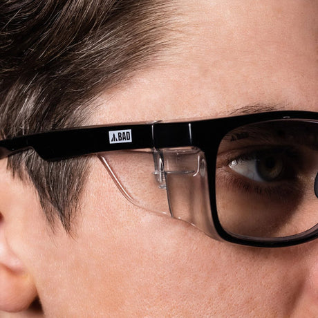BAD SAFETY SUNGLASSES - CLEAR LENSE