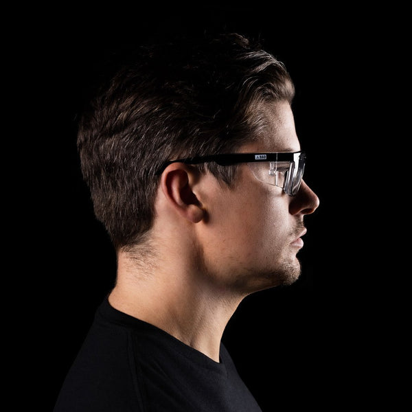 BAD SAFETY SUNGLASSES - CLEAR LENSE