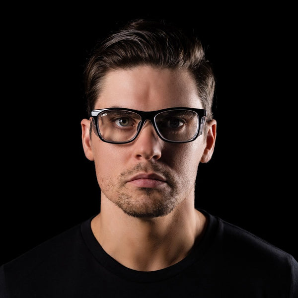 BAD SAFETY SUNGLASSES - CLEAR LENSE