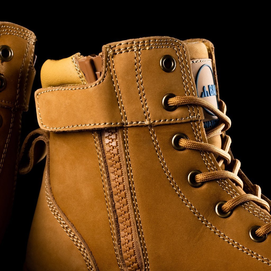 BAD SIGNATURE™ ZIP SIDE SAFETY WORK BOOTS - Catch Pro Australia