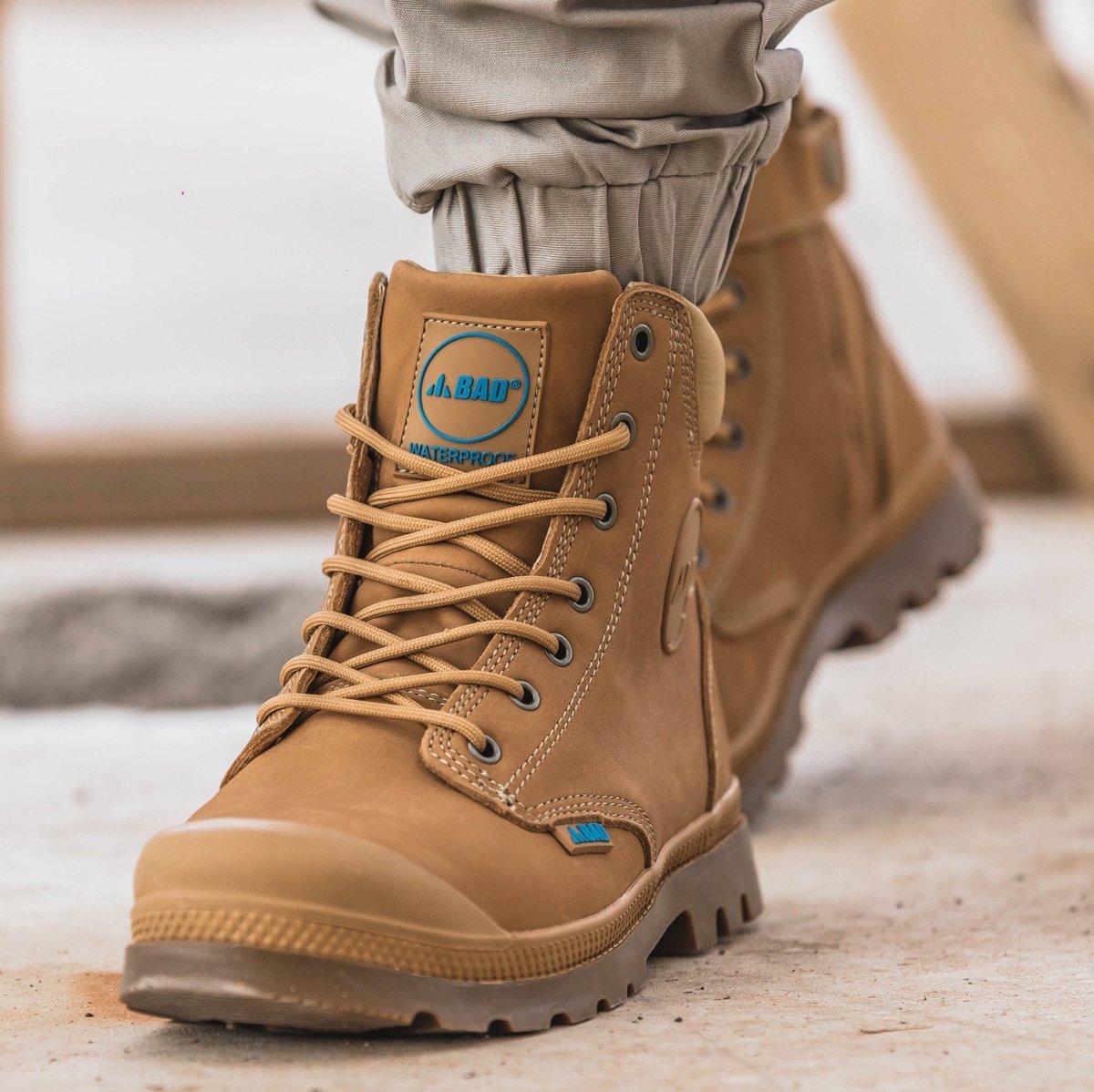 BAD SIGNATURE™ ZIP SIDE SAFETY WORK BOOTS - Catch Pro Australia