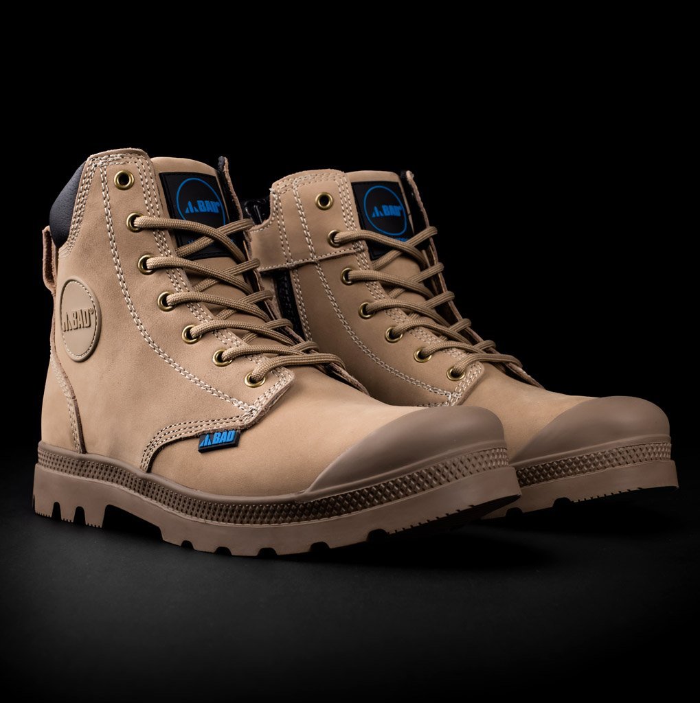 BAD SIGNATURE™ ZIP SIDE SAFETY WORK BOOTS - Catch Pro Australia
