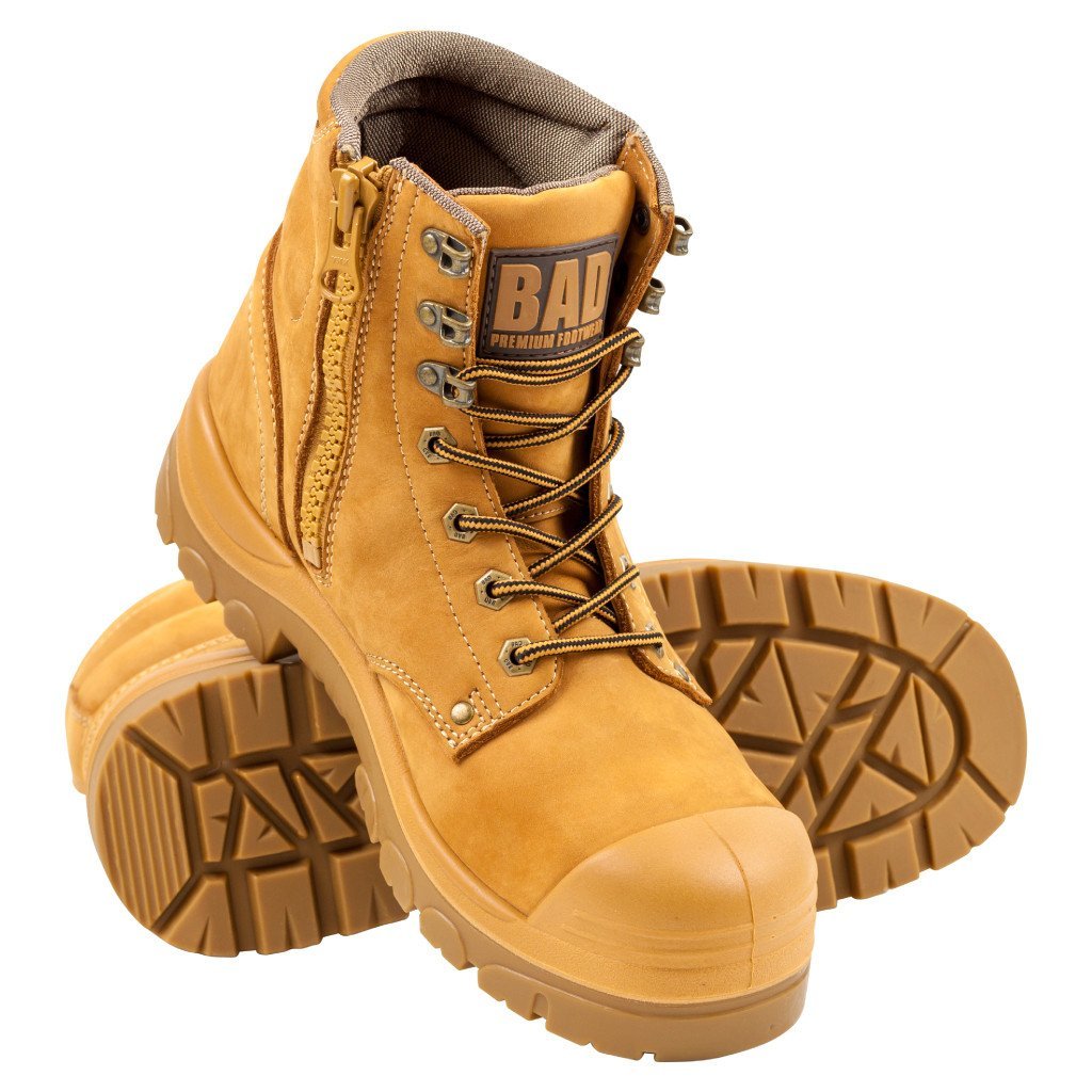 BAD STORM™ ZIP SIDE SAFETY WORK BOOTS - Catch Pro Australia