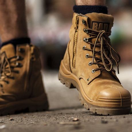 BAD STORM™ ZIP SIDE SAFETY WORK BOOTS - Catch Pro Australia