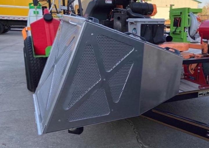 Catch Pro Grass Catcher Trailer Mounting Bracket - Version 2 - Catch Pro Australia
