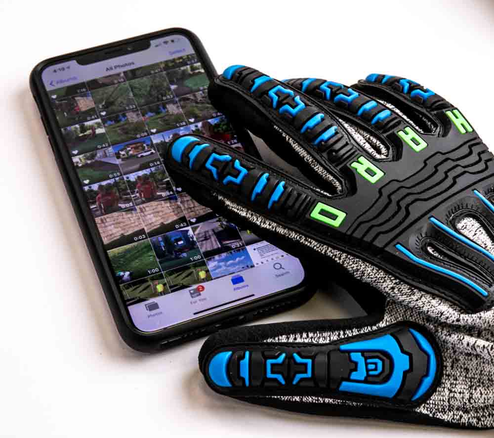 "Hard Work" Gloves - Catch Pro Australia