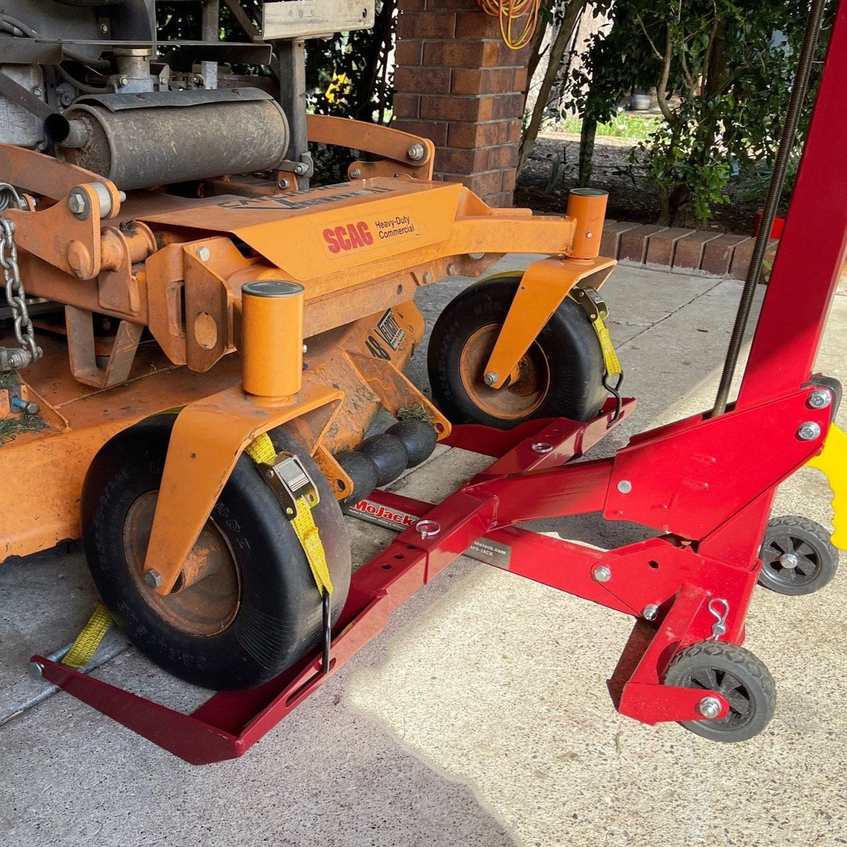 MoJack EZ Max Mower Lift - Catch Pro Australia