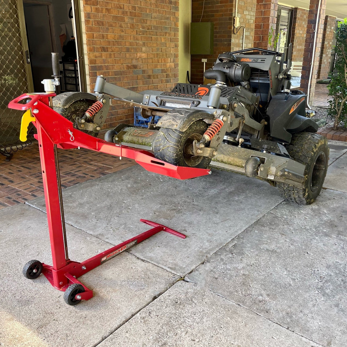 MoJack EZ Max Mower Lift - Catch Pro Australia