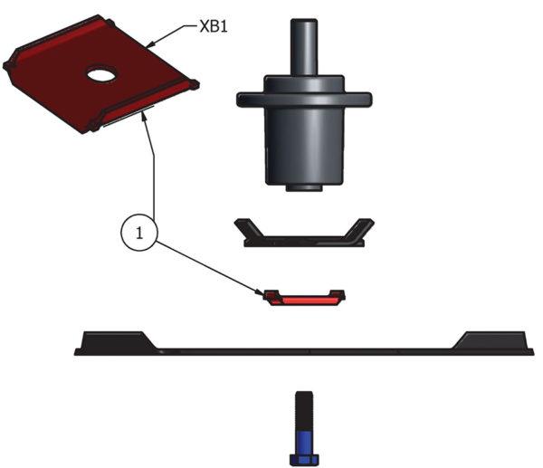 X-Blade Dual Mulching Blade Adapter - Catch Pro Australia