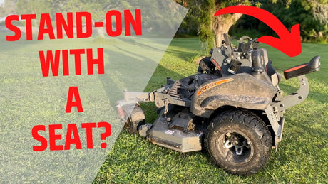 A Stand on Mower with a Seat? | Catch Pro Australia