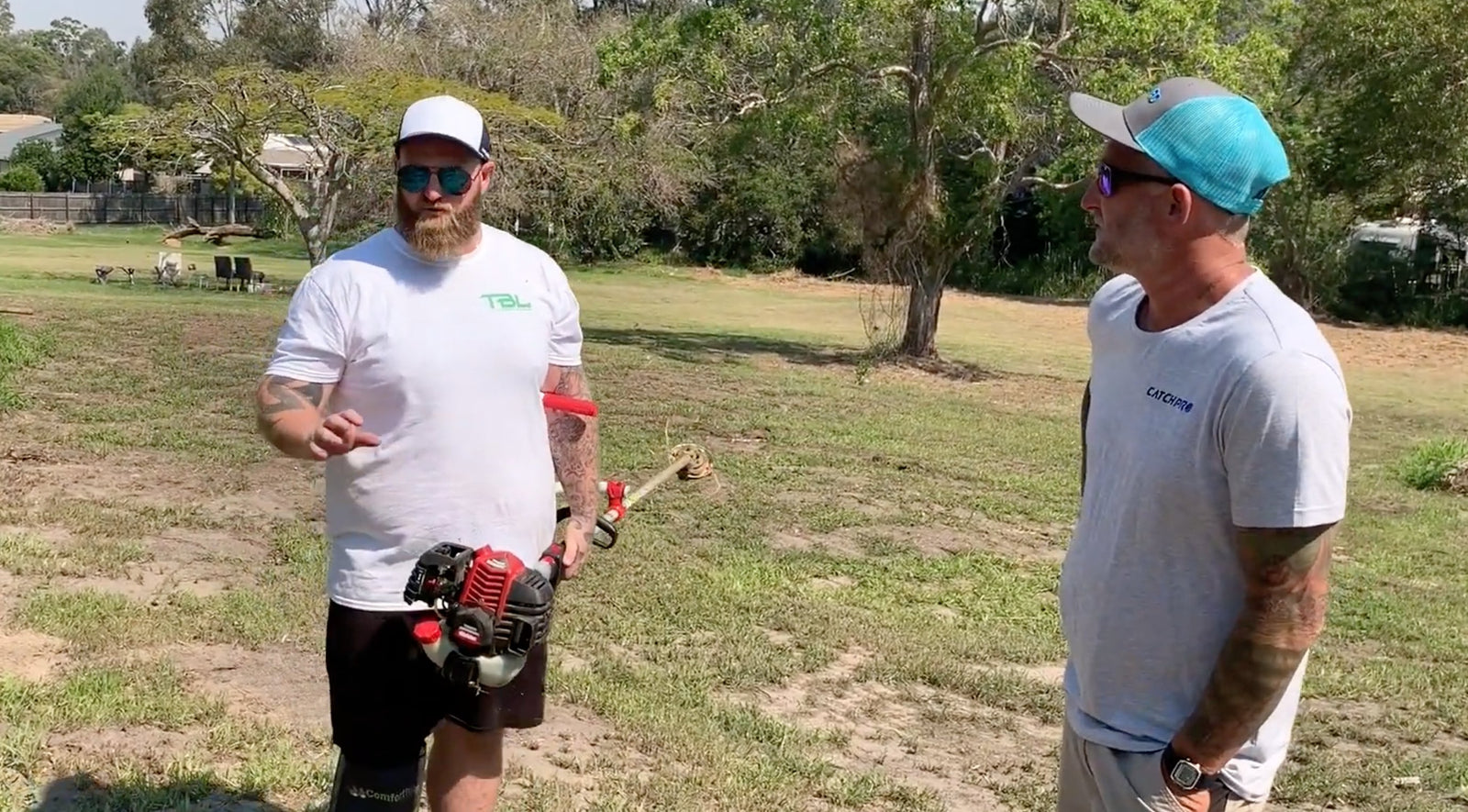 BJ and Ben kick about with the Darwin's Grip and ComfortTrims | Catch Pro Australia