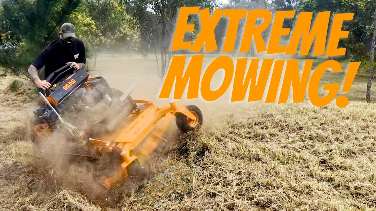 Extreme Mowing! - Pushing the Limits of Zero-Turn Mowing | Catch Pro Australia