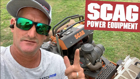 First 80 hours with the Scag V-Ride II Stand on Mower | Catch Pro Australia
