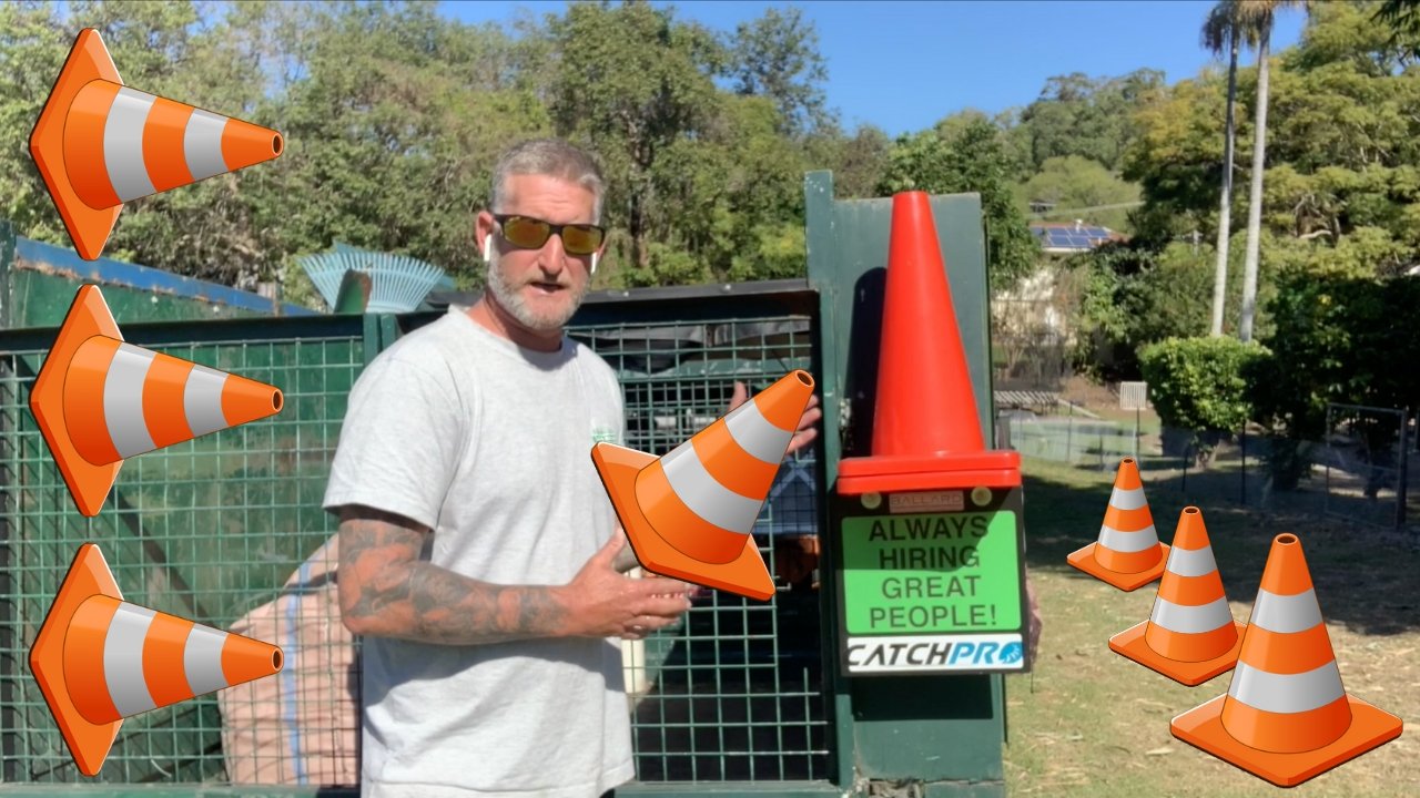 Trailer Storage for Your Road Cones: The Cone Caddy | Catch Pro Australia
