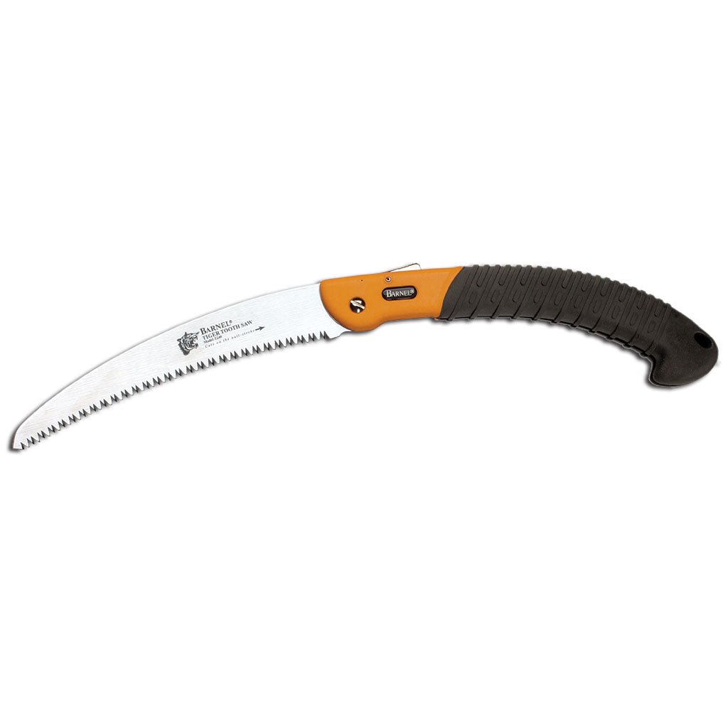 BARNEL USA TRI-EDGED CURVED BLADE FOLDING HANDSAW