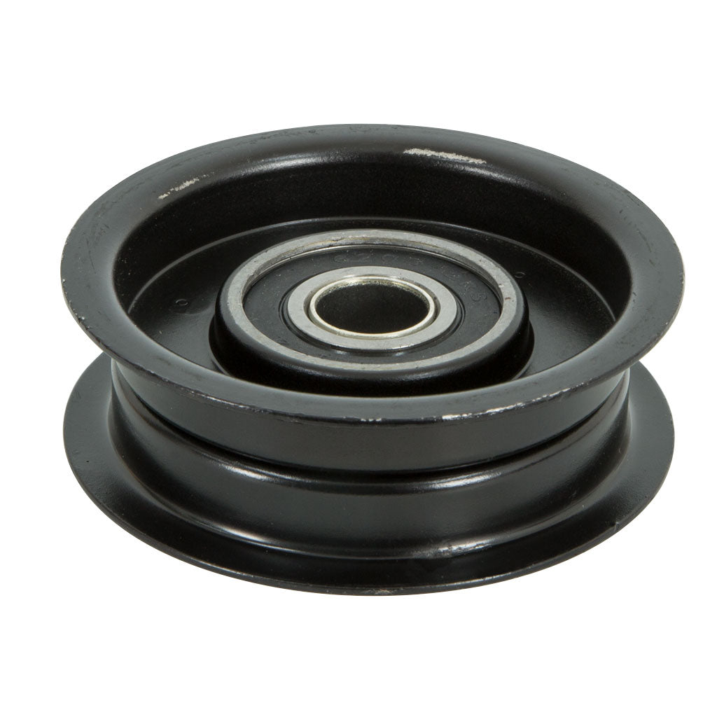 PULLEY FLAT IDLER STEEL W/ FLANGE (A 3-1/4") SUITS