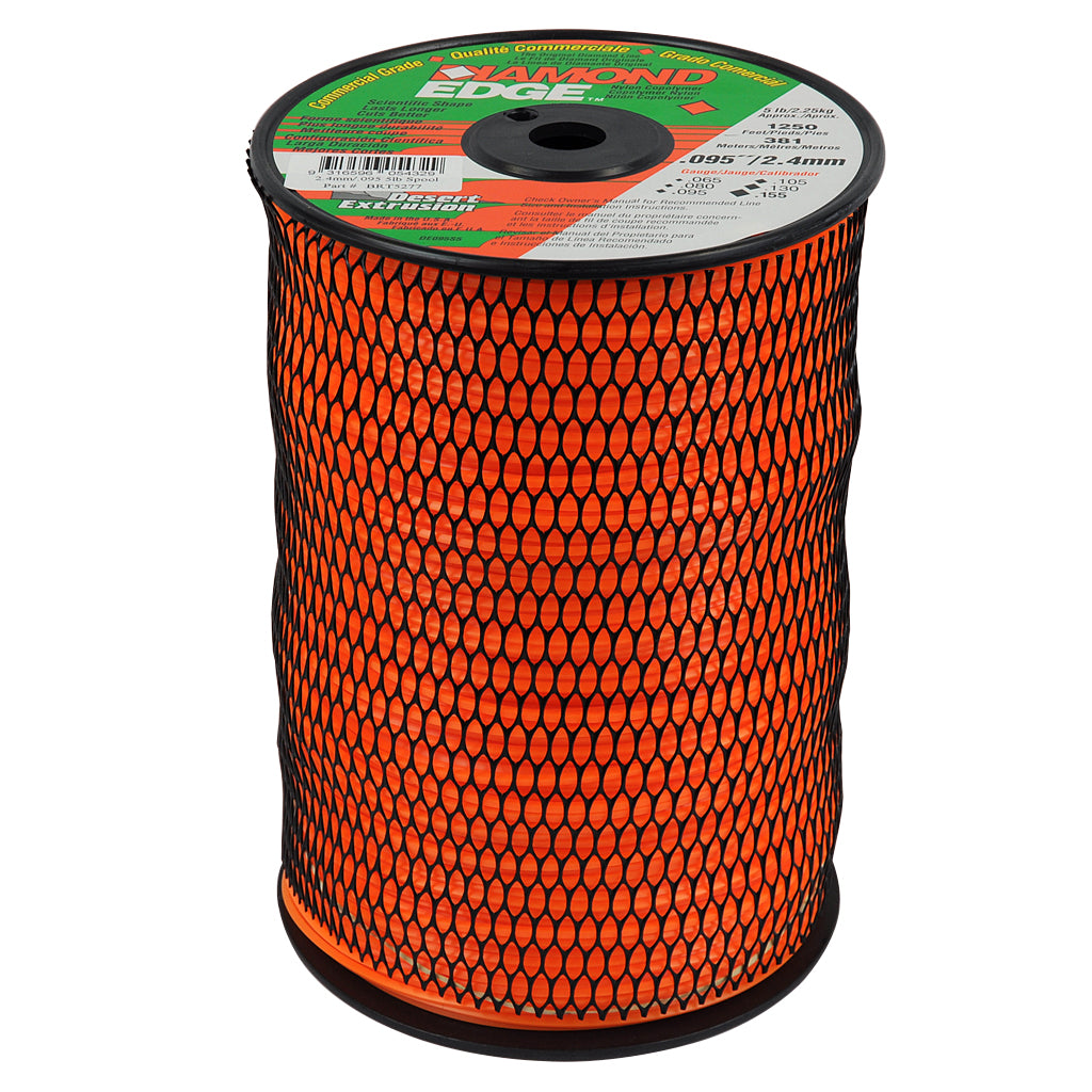 DIAMOND EDGE TRIMMER LINE .095" / 2.40MM SPOOL