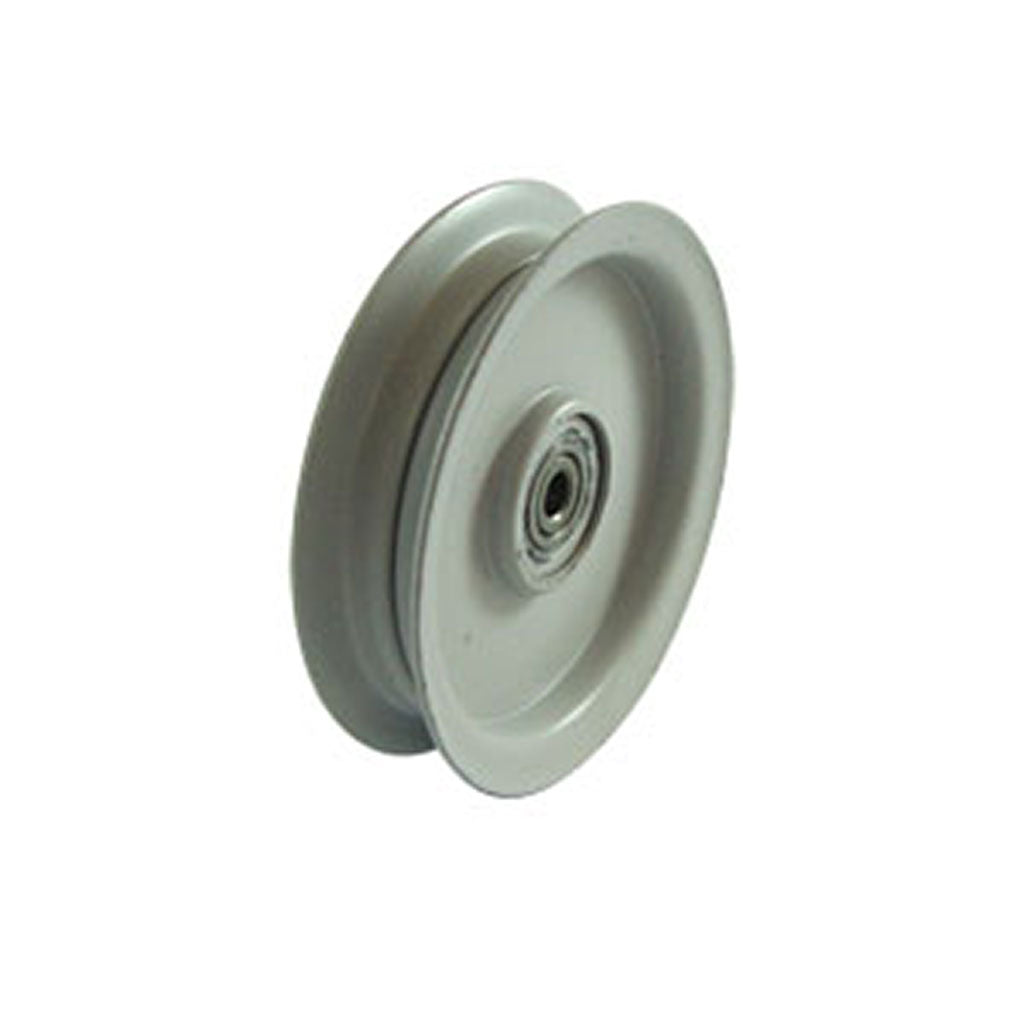 PULLEY FLAT IDLER STEEL W/ FLANGE HEAVY DUTY (A 4-7/8")