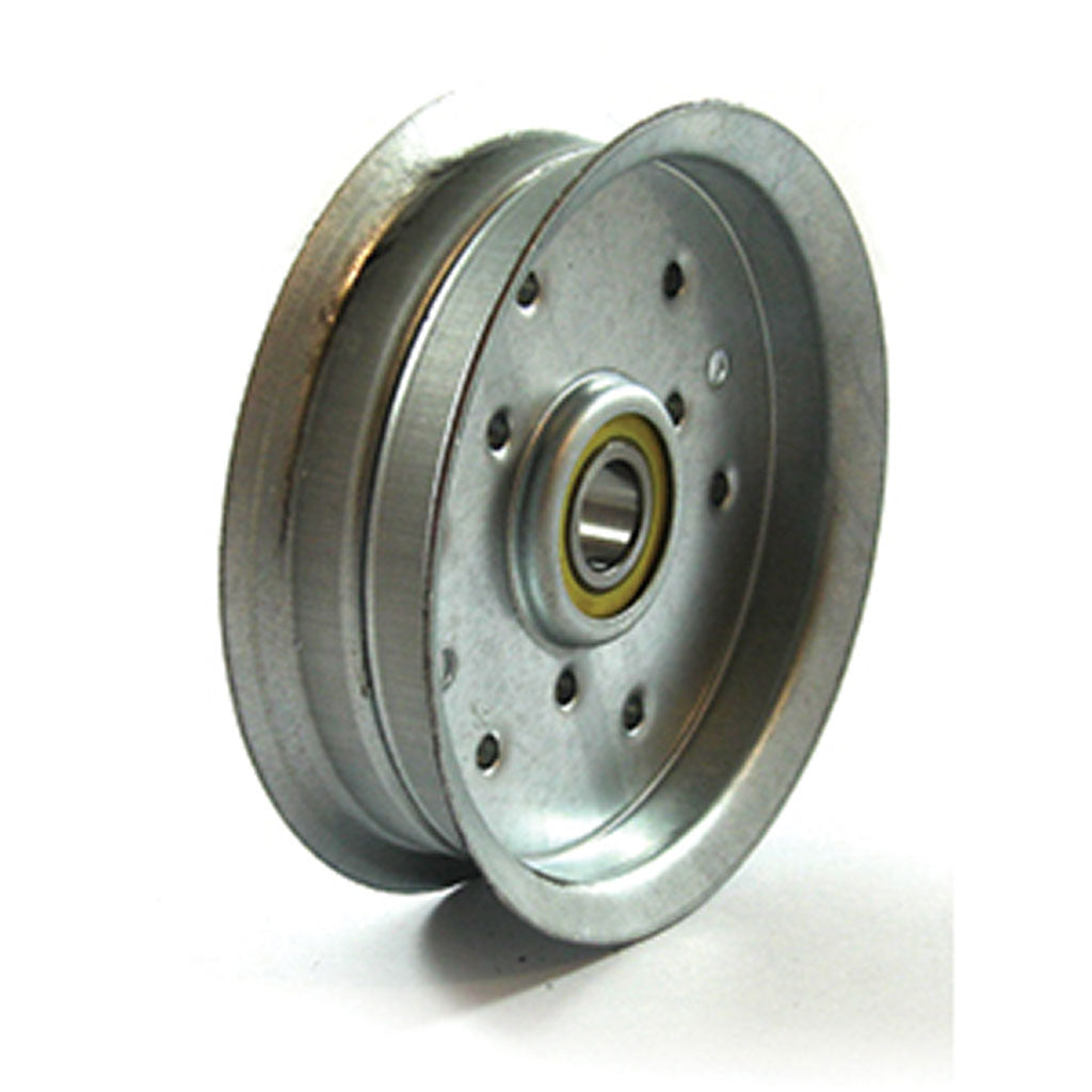 PULLEY DECK FLAT IDLER STEEL W/ FLANGE (A 5-1/4") SUITS