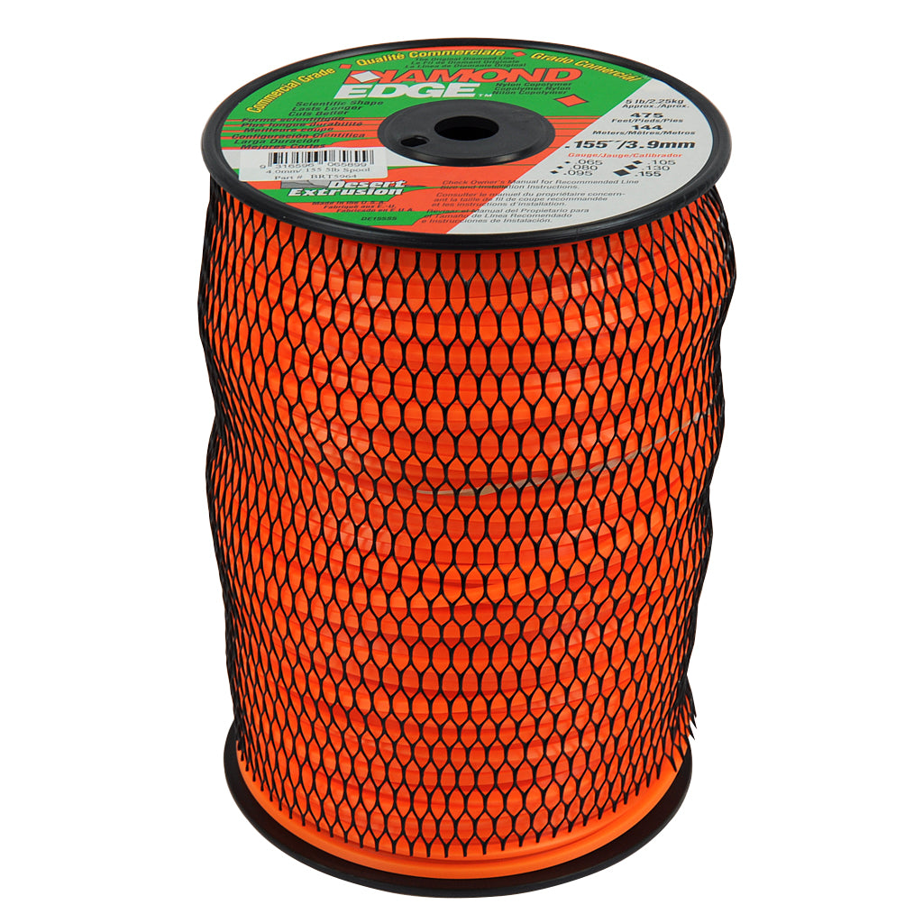 DIAMOND EDGE TRIMMER LINE .155" / 3.90MM SPOOL