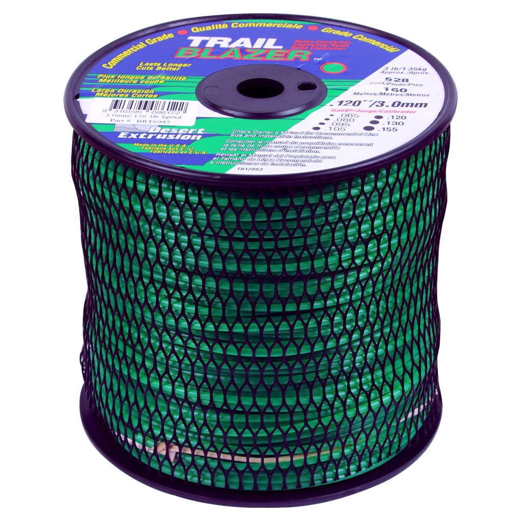 TRAIL BLAZER TRIMMER LINE .120" / 3.00MM SPOOL