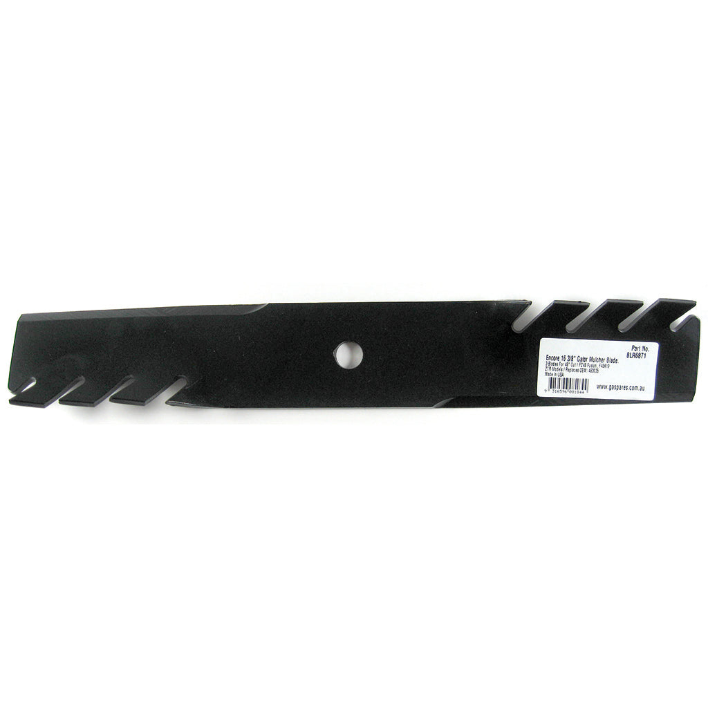 BUSHRANGER / ENCORE 16-3/8" TOOTHED MULCHER BAR BLADE