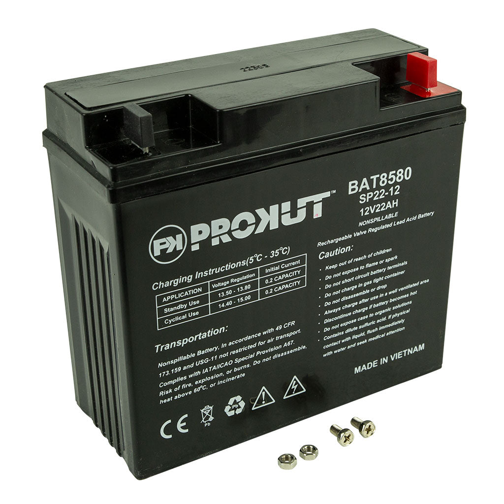 TRACTOR BATTERY MAINTENANCE FREE 200CCA 22AH