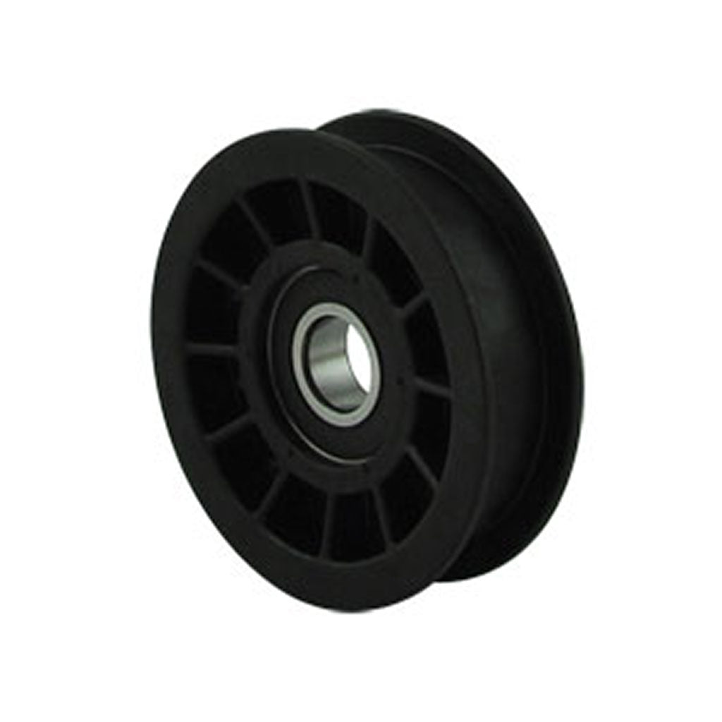 PULLEY FLAT IDLER PLASTIC REPL MTD / ROVER 3-1/2" O.D x