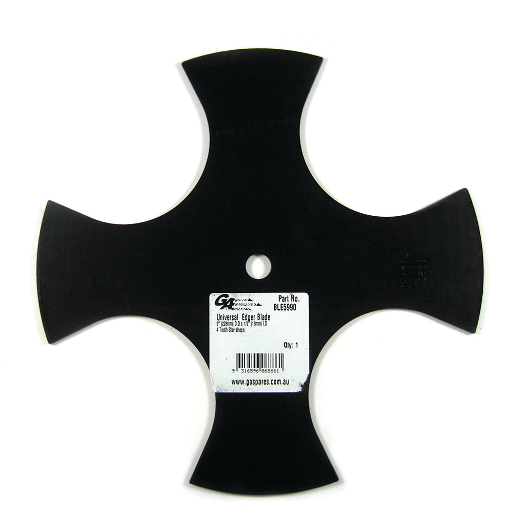 9" EDGER DISC 4-TOOTH 1/2" HOLE