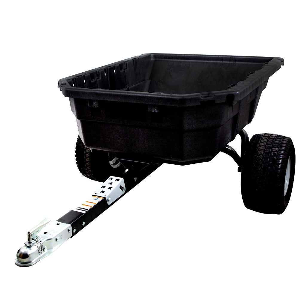 TRAILER POLY SWIVEL ATV DUMP CART 12.5 CU/FT LEVEL CAPACITY