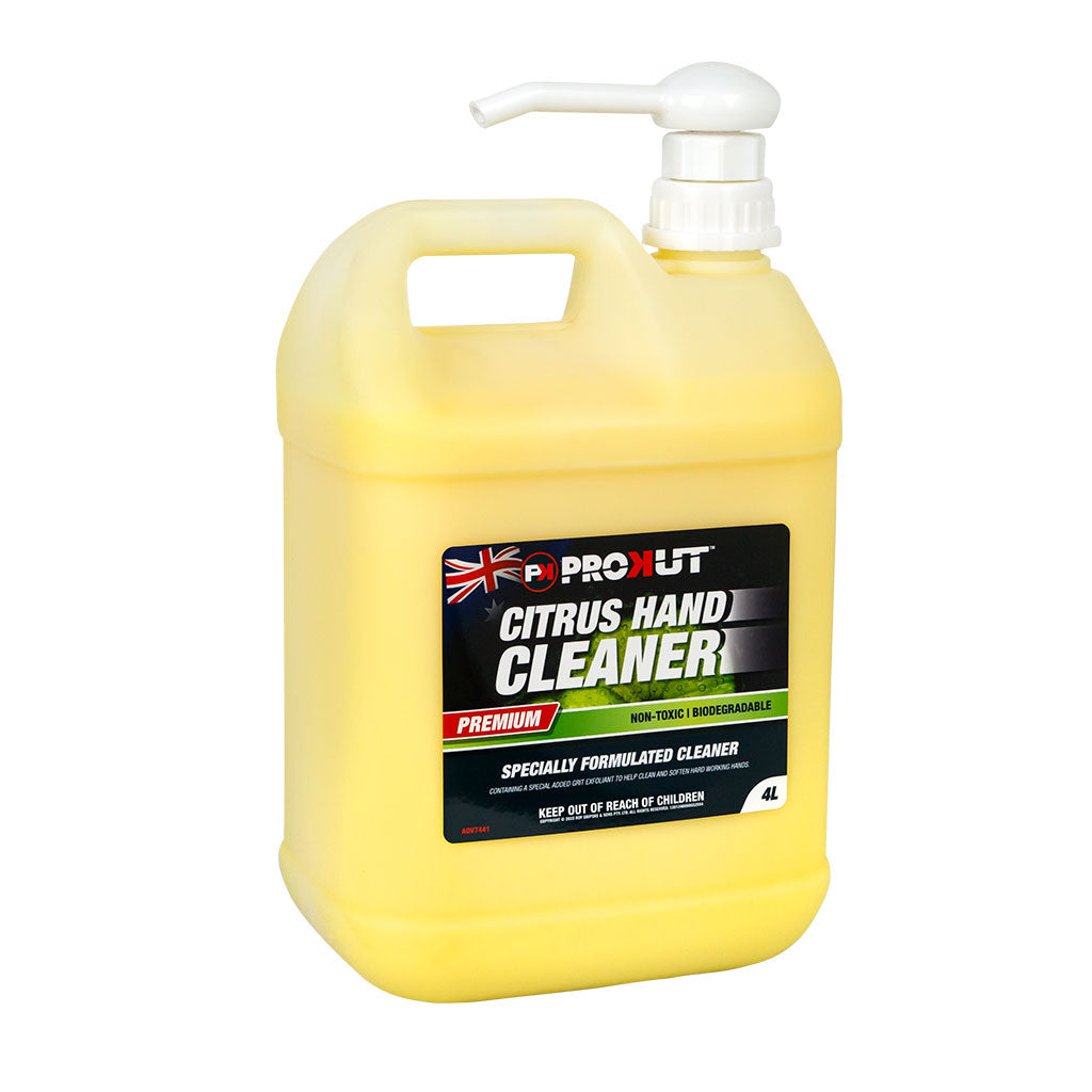 CITRUS HAND CLEANER 4L PUMP