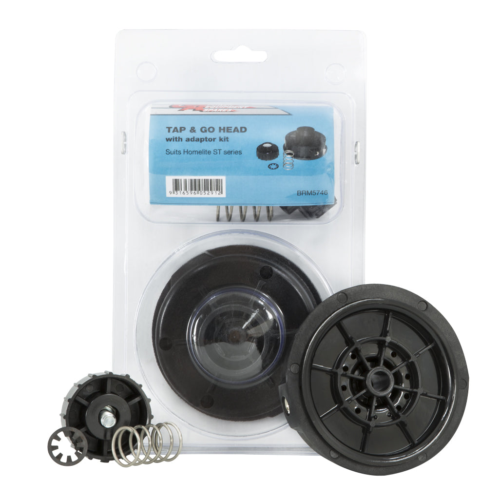 HOMELITE TAP & GO DUAL LINE OUTLET TRIMMER HEAD W/ RIGHT