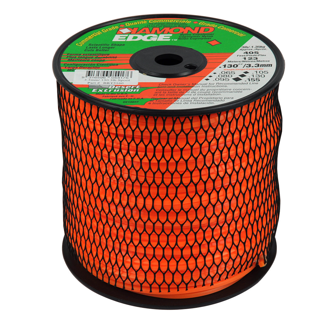 DIAMOND EDGE TRIMMER LINE .130" / 3.30MM SPOOL