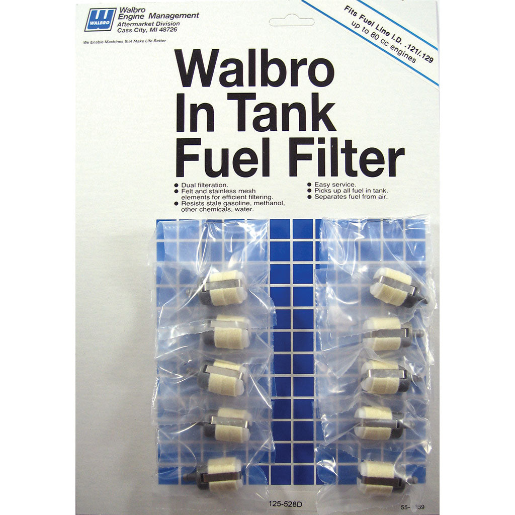 BOXED & CARDED GENUINE WALBRO LARGE IN TANK PICKUP FILTER