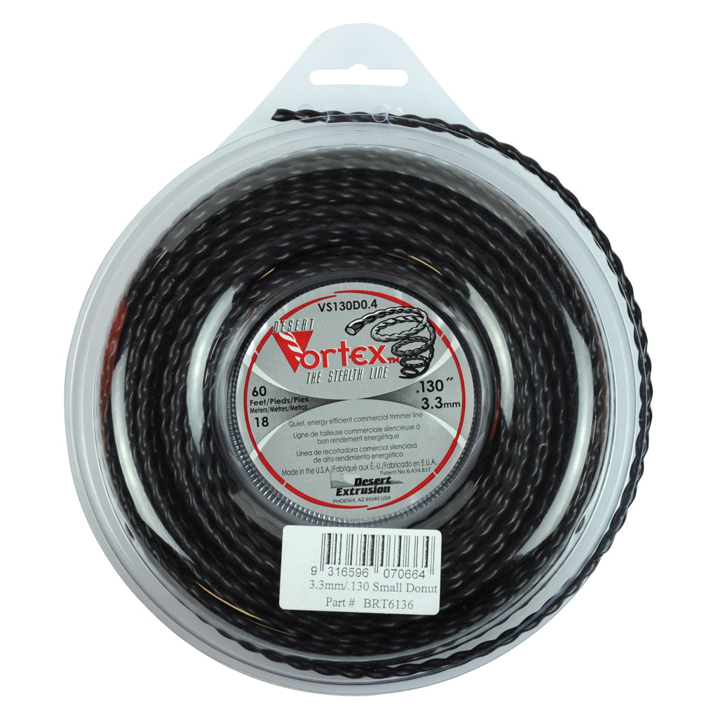 DESERT VORTEX TRIMMER LINE .130" / 3.30MM SMALL DONUT