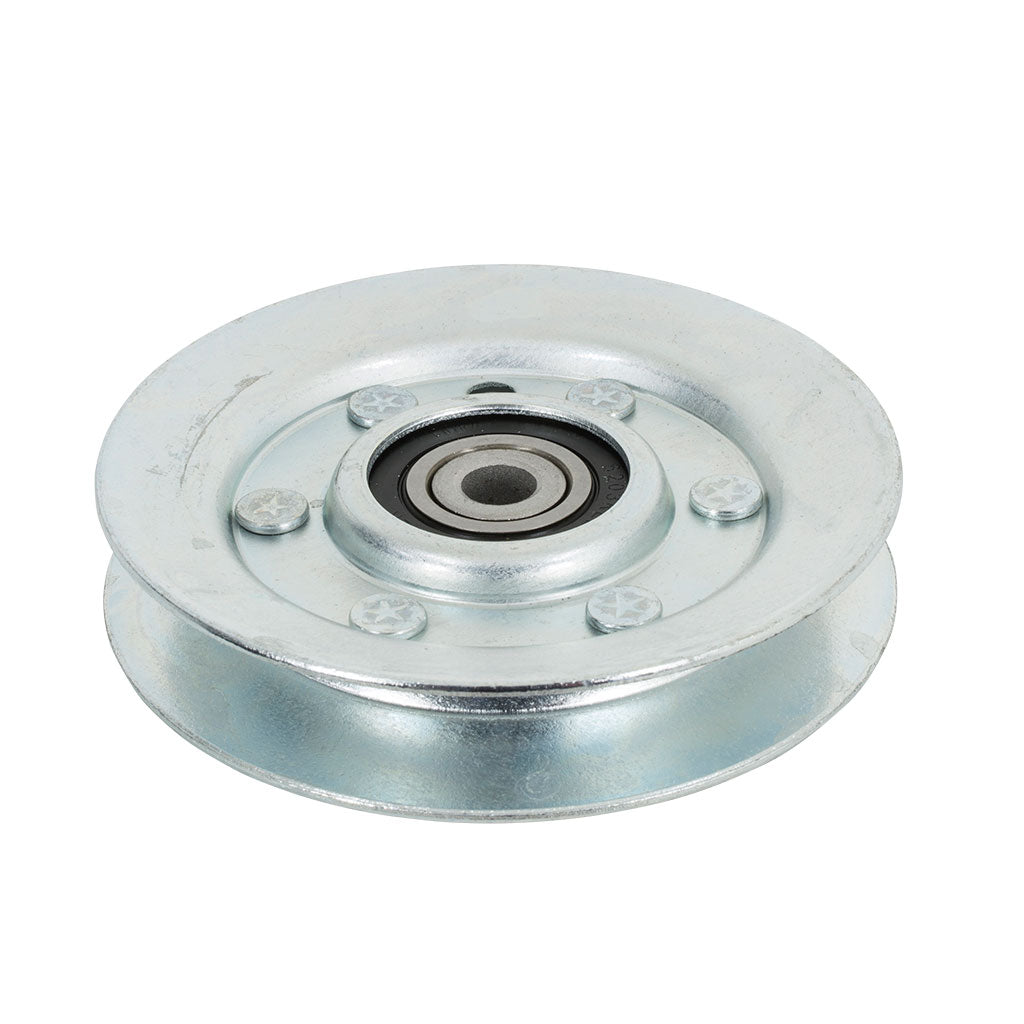 PULLEY V-IDLER STEEL (A 4") SUITS SNAPPER/GILSON/