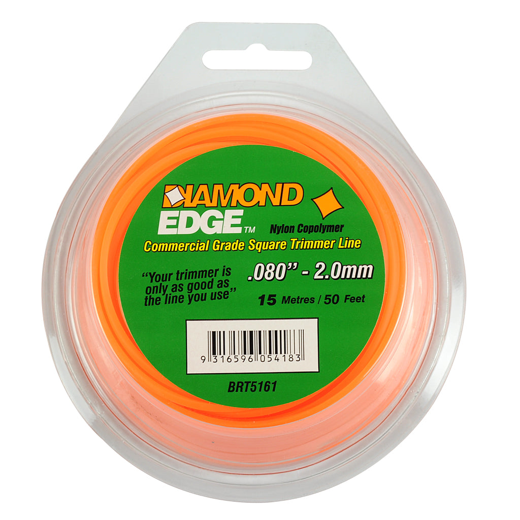 DIAMOND EDGE TRIMMER LINE .080" / 2.00MM TEARDROP LOOPS