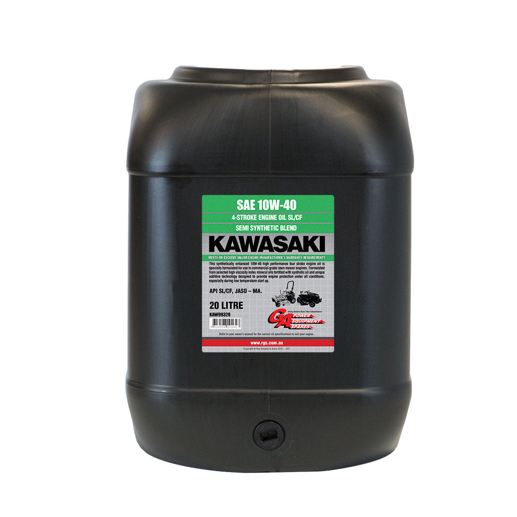 KAWASAKI OIL SAE 10W40 SEMI-SYNTHETIC 4-STROKE ENGINE