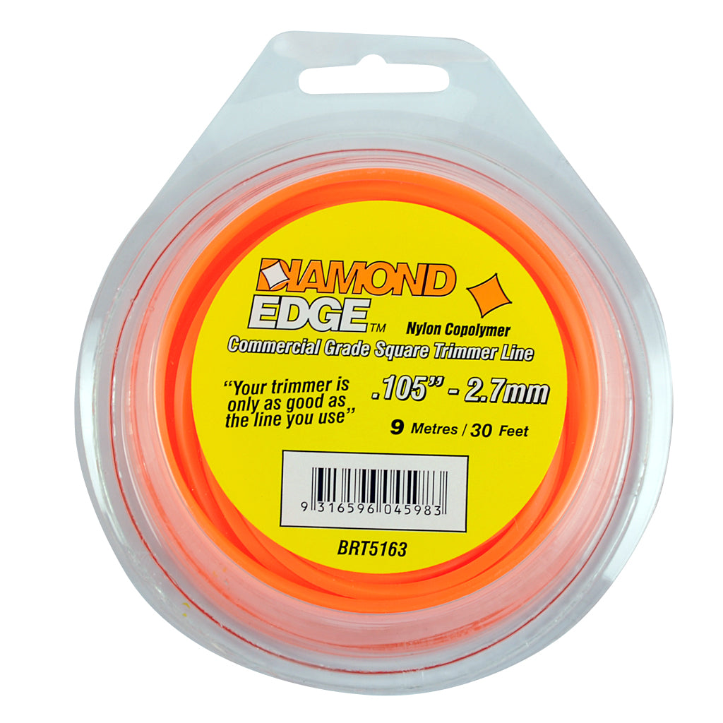 DIAMOND EDGE TRIMMER LINE .105" / 2.70MM TEARDROP LOOPS