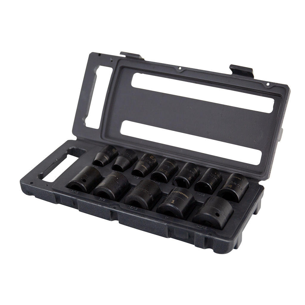 IMPACT SOCKET SET 12 PIECE IMPERIAL