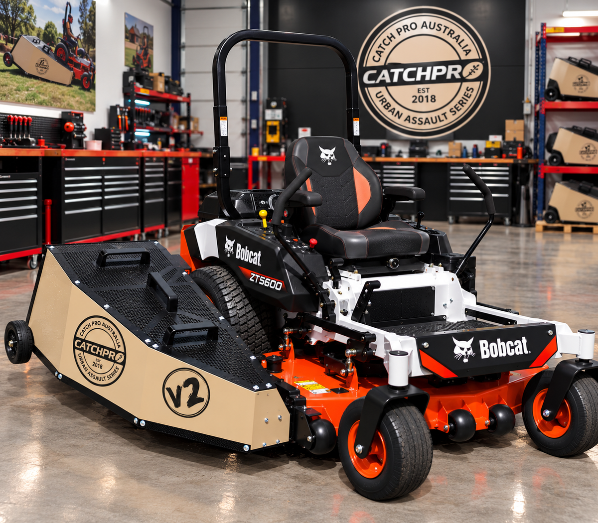 Catch Pro Grass Catcher for Bobcat - All decks