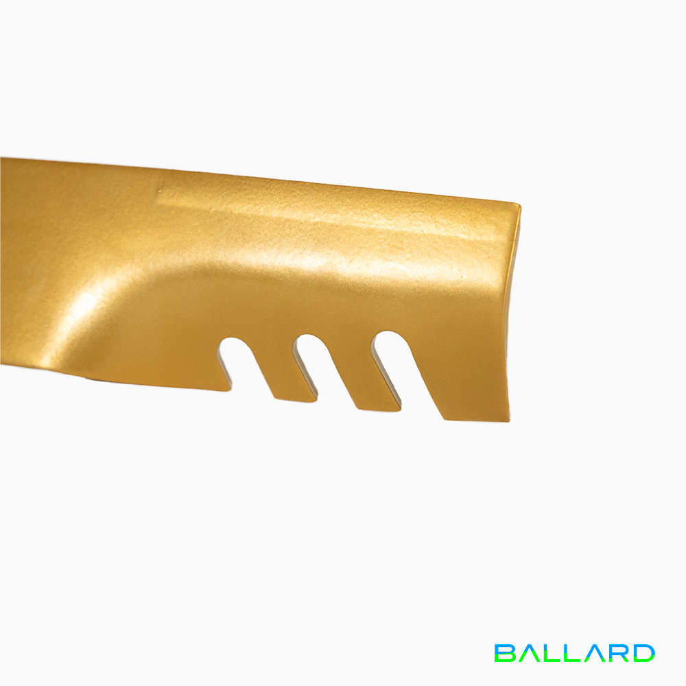 GOLD Hybrid Mower Blades: 16 1/2" Long, 2.5" Wide, 5/8" Center Hole