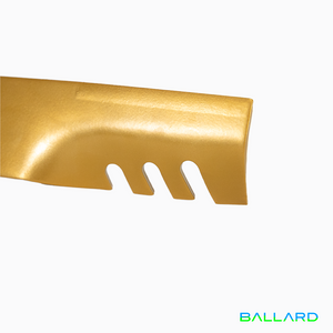 Gold Hybrid Mower Blades 14 3/4" Long, 2.5" Wide, 5/8 " Center Hole