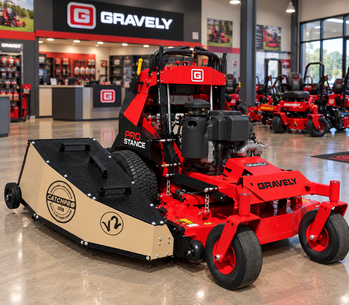 Catch Pro Grass Catcher for Gravely