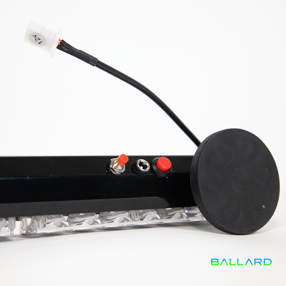 Ballard Magnetic LED Safety Light Bar DUAL-POWER 18”